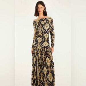 Farm Rio Dresses | Farm Rio Fruit Salad Maxi Dress | Color: Orange/Yellow | Size: M | Evaminemar's Closet